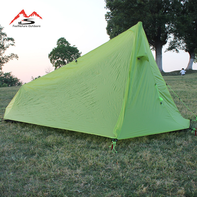 780g Only 15D Nylon Ultralight 1 Person Tent One Man Tent For Camping