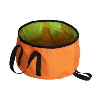10L 300D oxford durable portable outdoor folding basin for camping hiking