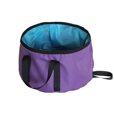10L 300D oxford durable portable outdoor folding basin for camping hiking