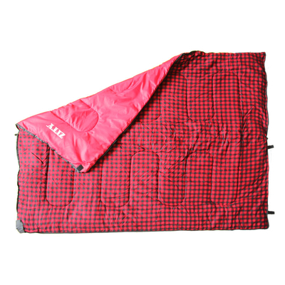 Envelope Style Outdoor Sleeping Bag Hiking Cotton Sleeping Bag