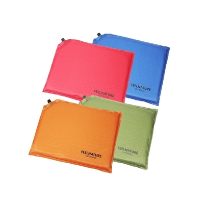Custom Logo Portable Inflatable Seat Cushion 210T Polyester Pvc Coating