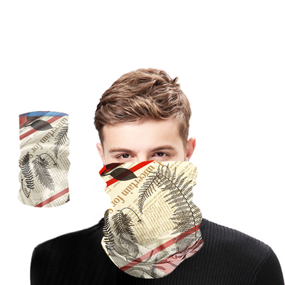 Polyester Neck Warmer Custom Print Neck Gaiter for Sports and Outdoor Activities