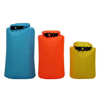 Roll Top Waterproof Dry Bag Made of Custom Ultralight Nylon for Hiking and Travelling