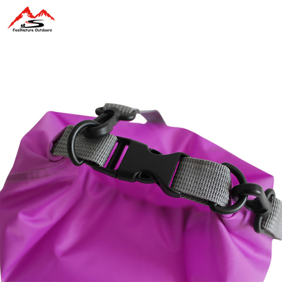 100% Polyester PU Coating Waterproof Dry Bag in Blue/Dark Grey/Yellow/Green