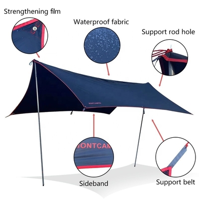 Durable Ultralight Backpacking Tent UV 50 Lightweight Camping Tarp