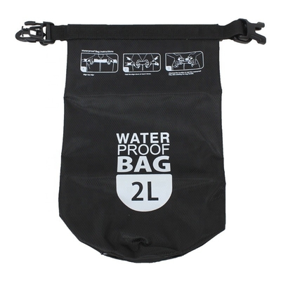 Lightweight Roll Top Waterproof Dry Bag 190T Polyester PVC Coating