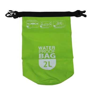 Lightweight Roll Top Waterproof Dry Bag 190T Polyester PVC Coating