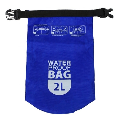 Lightweight Roll Top Waterproof Dry Bag 190T Polyester PVC Coating