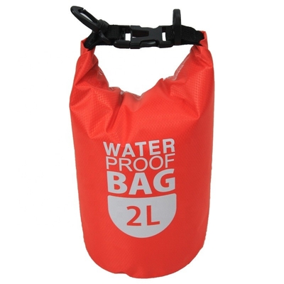 Lightweight Roll Top Waterproof Dry Bag 190T Polyester PVC Coating