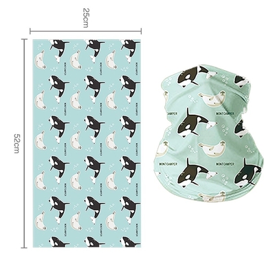36g Multifunctional Neck Gaiter Bandana for Sports Custom Design and Applicable Scene