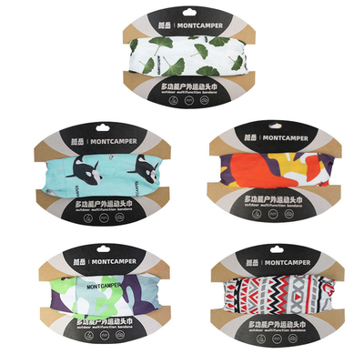 36g Multifunctional Neck Gaiter Bandana for Sports Custom Design and Applicable Scene