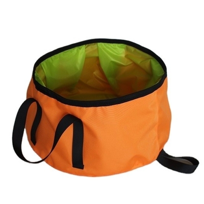 Custom Oxford Camping Hiking Basin Durable Outdoor Water Bucket for Outdoor Activities