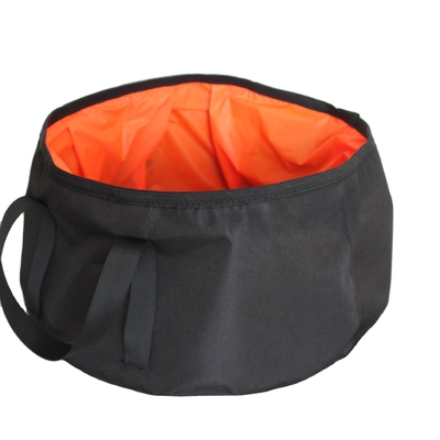 Custom Oxford Camping Hiking Basin Durable Outdoor Water Bucket for Outdoor Activities