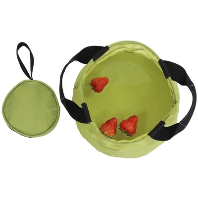 Portable Folding Basin for Outdoor in Camping and Hiking in Green or Customized Colors