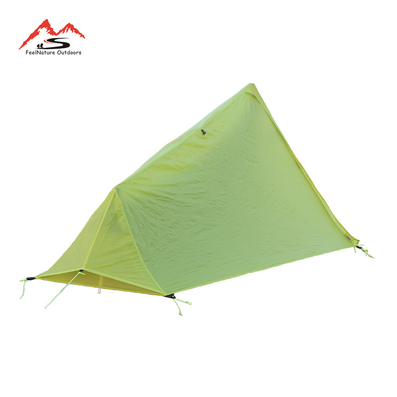 780g Only 15D Nylon Ultralight 1 Person Tent One Man Tent For Camping
