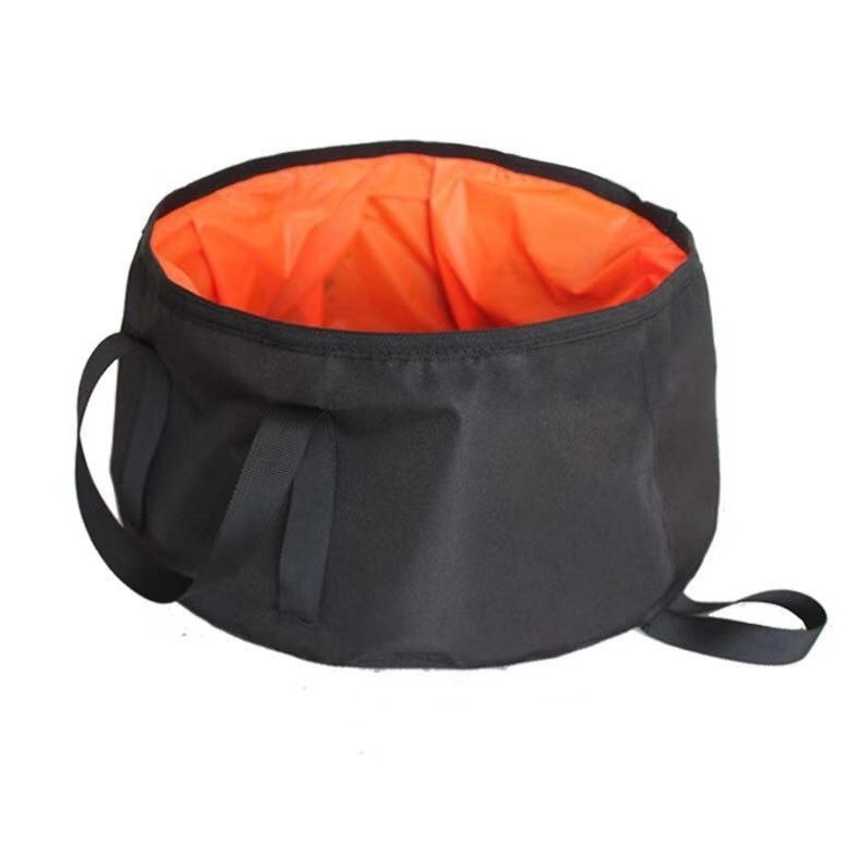 10L 300D oxford durable portable outdoor folding basin for camping hiking