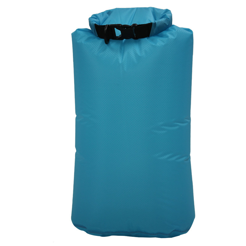 Roll Top Waterproof Dry Bag Made of Custom Ultralight Nylon for Hiking and Travelling