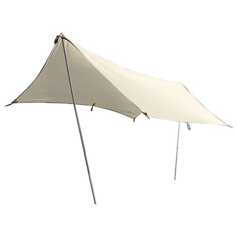 Waterproof Sunshade Shelter Camping Canvas Tarp 210T Polyester Ripstop