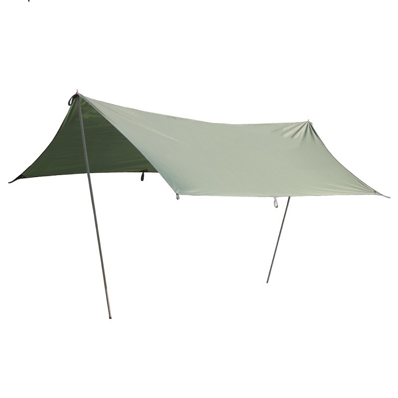 320*250cm Area Outdoor Camping Tarp Waterproof Sun Shelter For Family Tent