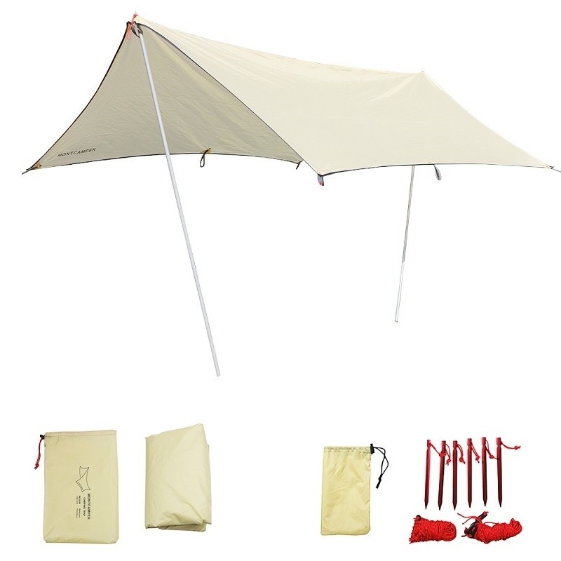Bottom Waterproof  Camping Tarp Go Outdoors Index 2000-3000 Mm Multifunction