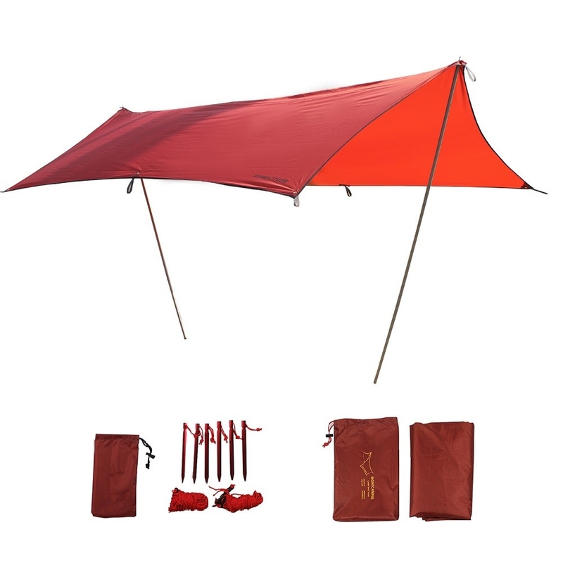 Hammock Lightweight Camping Tarp Waterproof Polyester Material