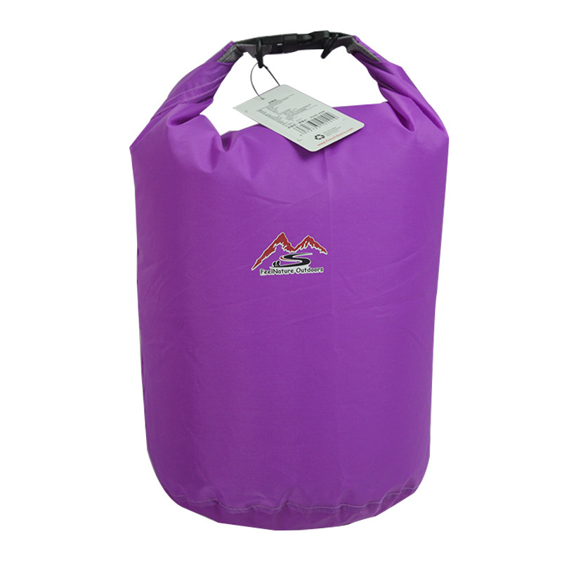 Custom Logo Water Proof Bag For Beach 10L Capacity Round Bottom
