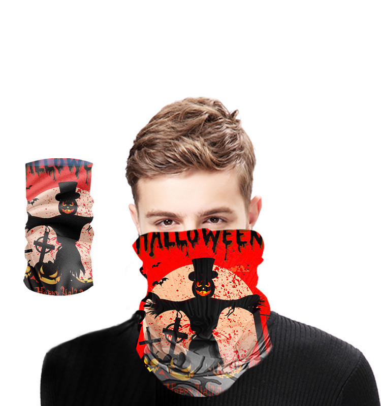 100% Polyester Sublimation Seamless Bandana for Custom Multifunctional Headwear