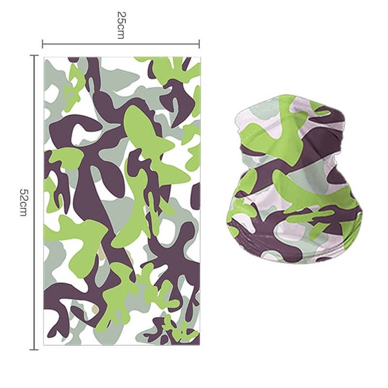 36g Multifunctional Neck Gaiter Bandana for Sports Custom Design and Applicable Scene